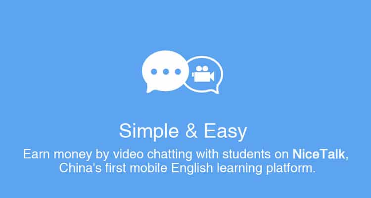 You'll get your own Nicetalk tutor referral code after you sign up.