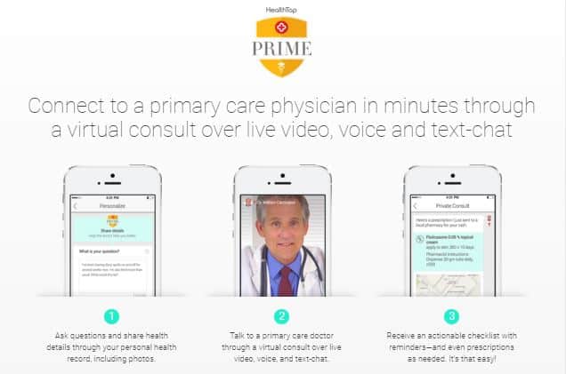 Healthtap prime coupon