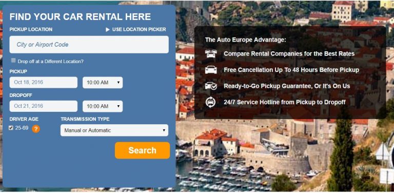 Auto Europe Promo Code Get 30 OFF on Car Rentals!