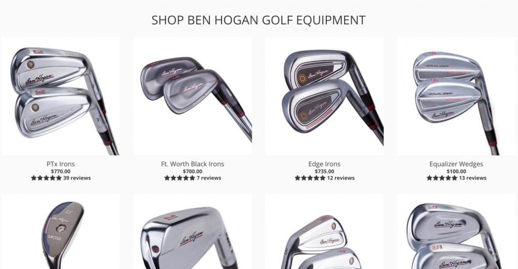 Ben Hogan golf promo code